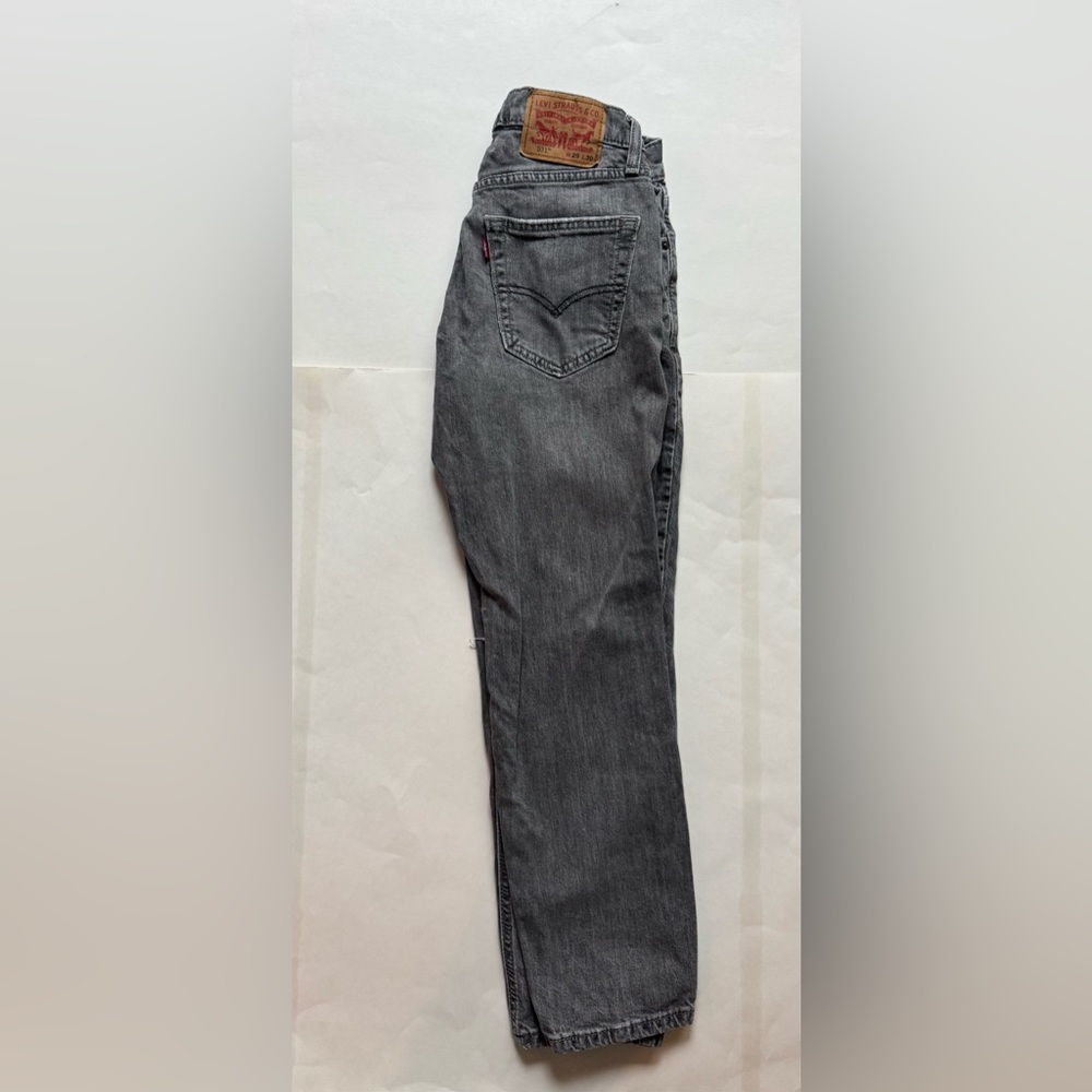 Levi's Gray Straight Leg Jeans Classic Style